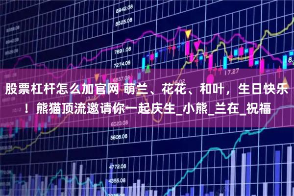 股票杠杆怎么加官网 萌兰、花花、和叶，生日快乐！熊猫顶流邀请你一起庆生_小熊_兰在_祝福